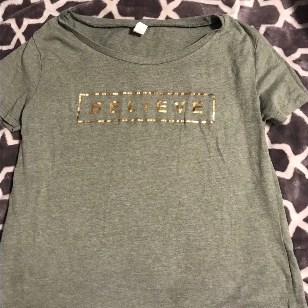 Believe loose T-shirt